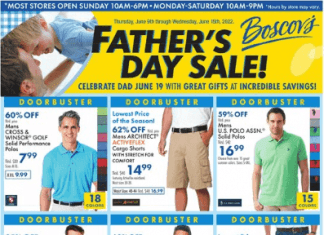 Boscov’s Father’s Day Ad Jun 09 – Jun 15, 2022