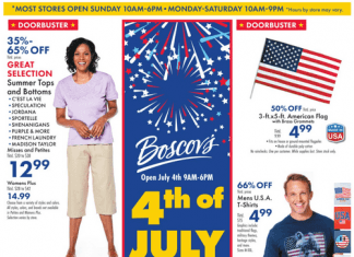 Boscov’s Independence Day Sale Jun 23 – Jun 29, 2022