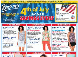 Boscov’s Weekly Ad Jun 30 – Jul 06, 2022