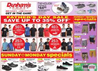 Dunham’s Sports Weekly Ad Jun 11 – Jun 16, 2022
