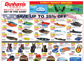 Dunham’s Sports Weekly Ad Jun 25 – Jun 30, 2022