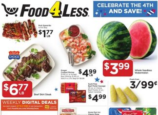 Food 4 Less Weekly Ad Jun 29 – Jul 05, 2022