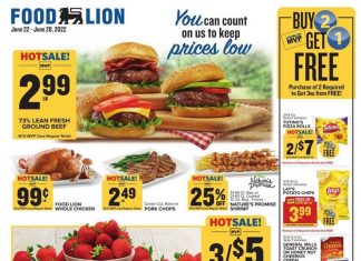Food Lion Weekly Ad Jun 22 – Jun 28, 2022