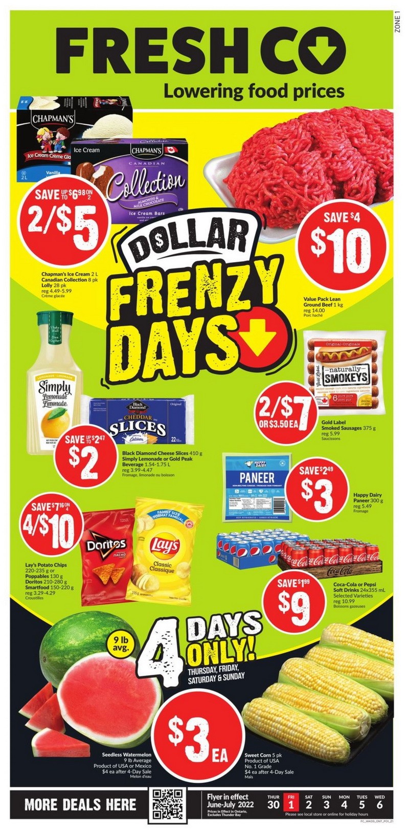 FreshCo Weekly Ad Jun 30 Jul 06, 2022