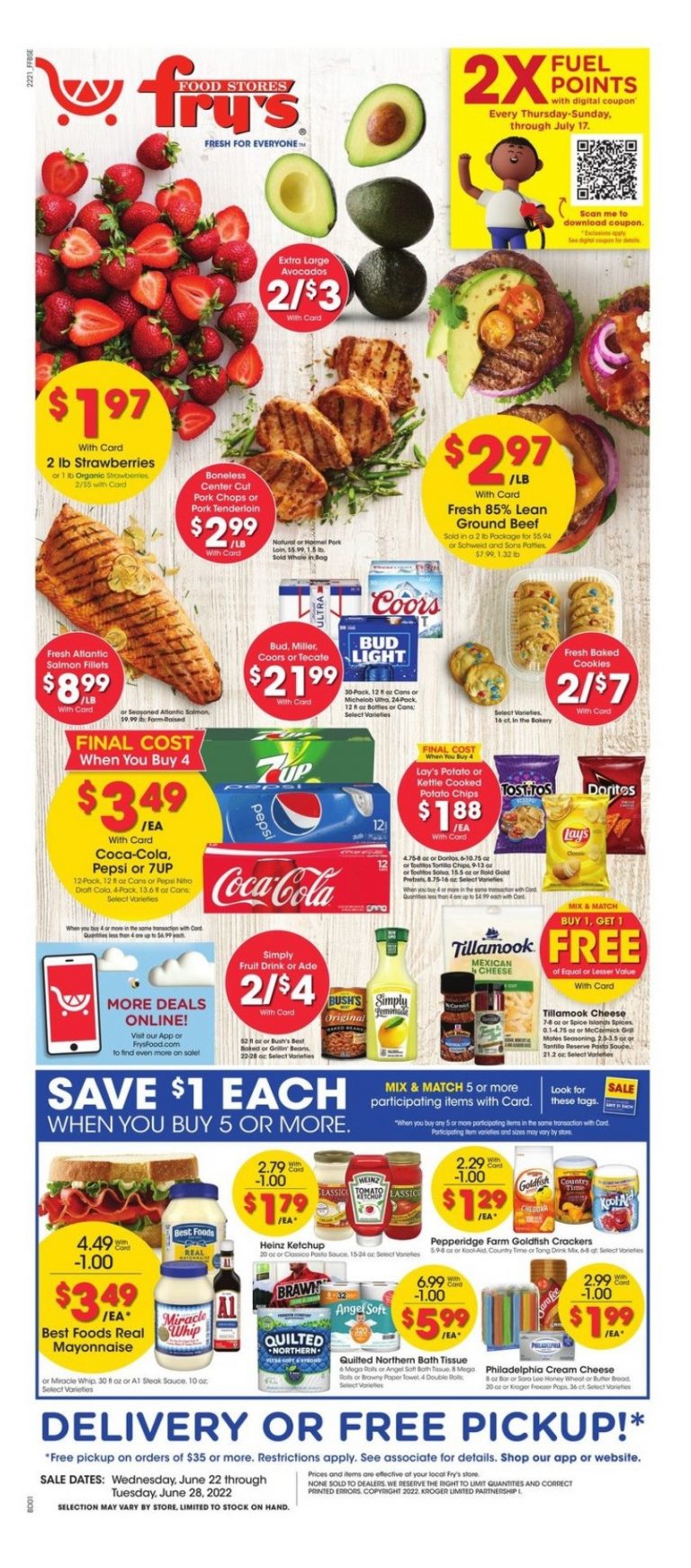 Fry's Food Weekly Ad Jun 22 Jun 28, 2022