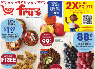 Fry’s Food Weekly Ad Jun 29 – Jul 05, 2022