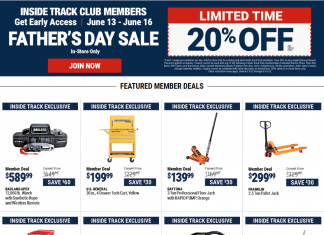 Harbor Freight Father’s Day Sale Jun 13 – Jul 16, 2022