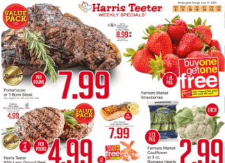 Harris Teeter Weekly Ad Jun 08 – Jun 14, 2022