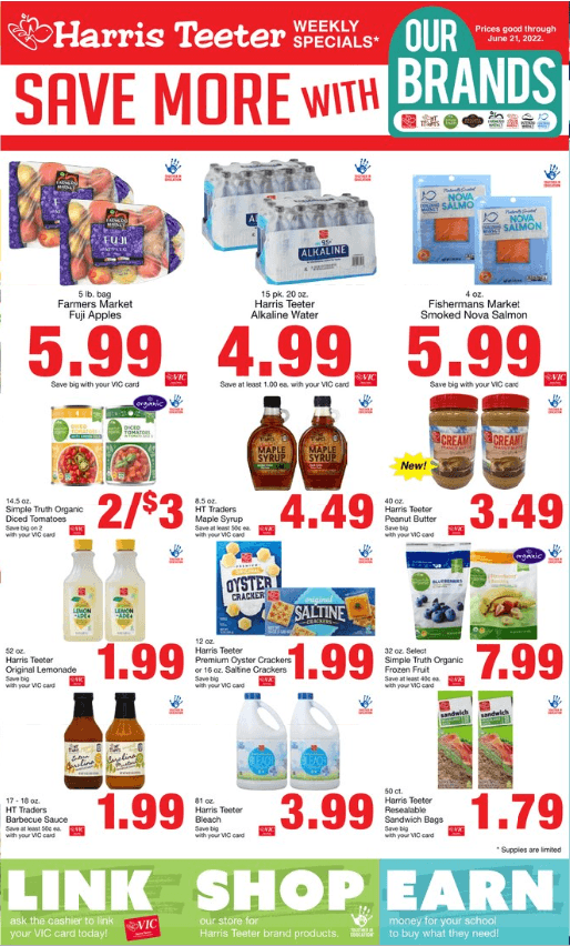 Harris Teeter Weekly Ad Jun 15 Jun 21, 2022
