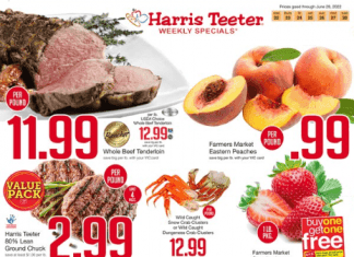 Harris Teeter Weekly Ad Jun 22 – Jun 28, 2022