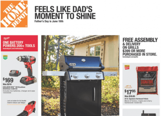 Home Depot Father’s Day Pro Ad Jun 09 – Jun 19, 2022