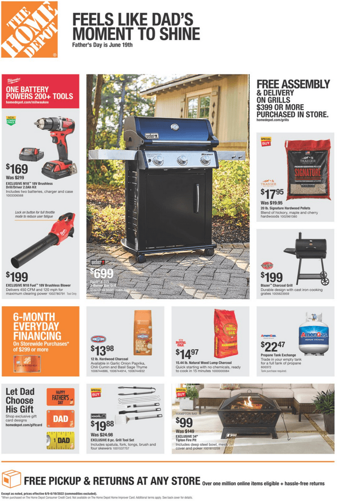 Home Depot Father's Day Pro Ad Jun 09 Jun 19, 2022