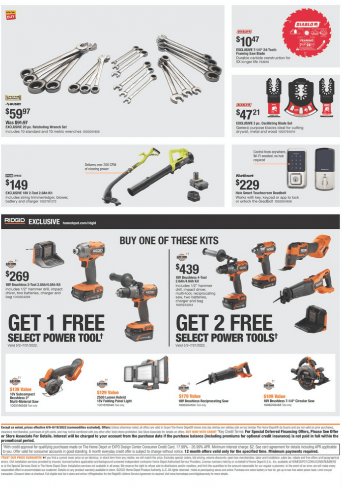 Home Depot Father's Day Pro Ad Jun 09 Jun 19, 2022