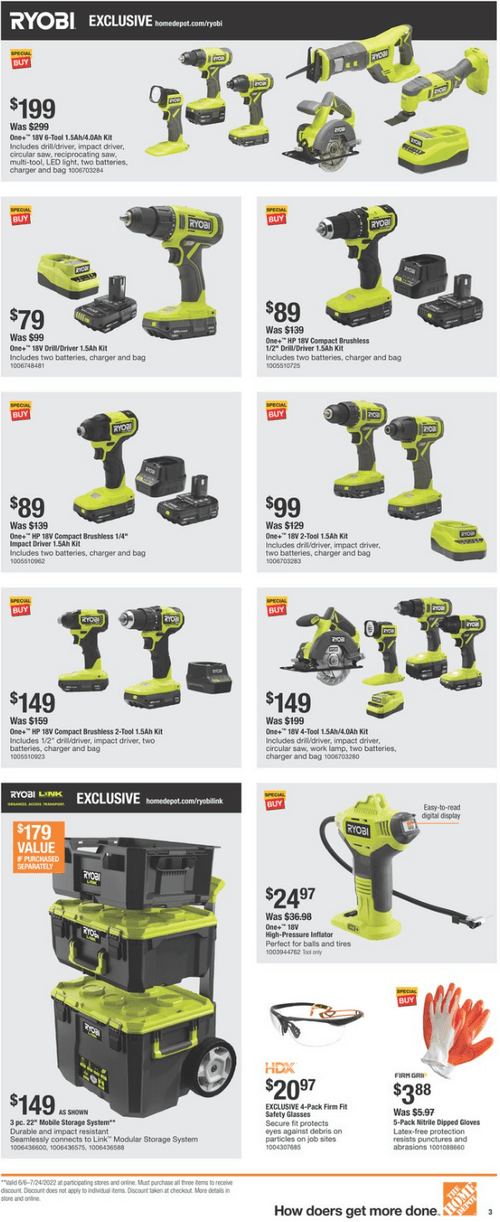 Home Depot Father's Day Ad Jun 09 Jun 19, 2022
