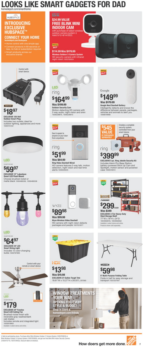 Home Depot Father's Day Ad Jun 09 Jun 19, 2022