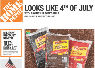 Home Depot 4th of July Ad Jun 23 – Jul 04, 2022