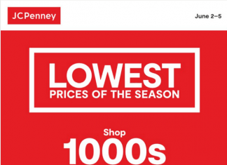 JCPenney Lowest Price Sale Jun 02 – Jun 05, 2022