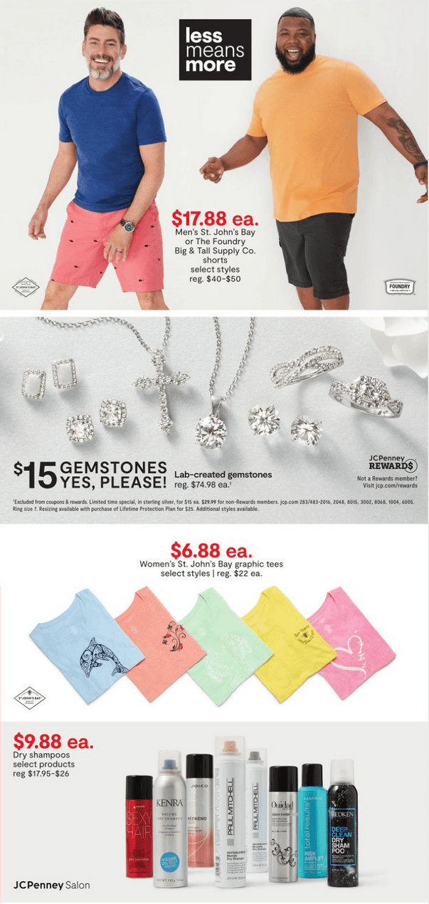 JCPenney Lowest Price Sale Jun 02 Jun 05, 2022