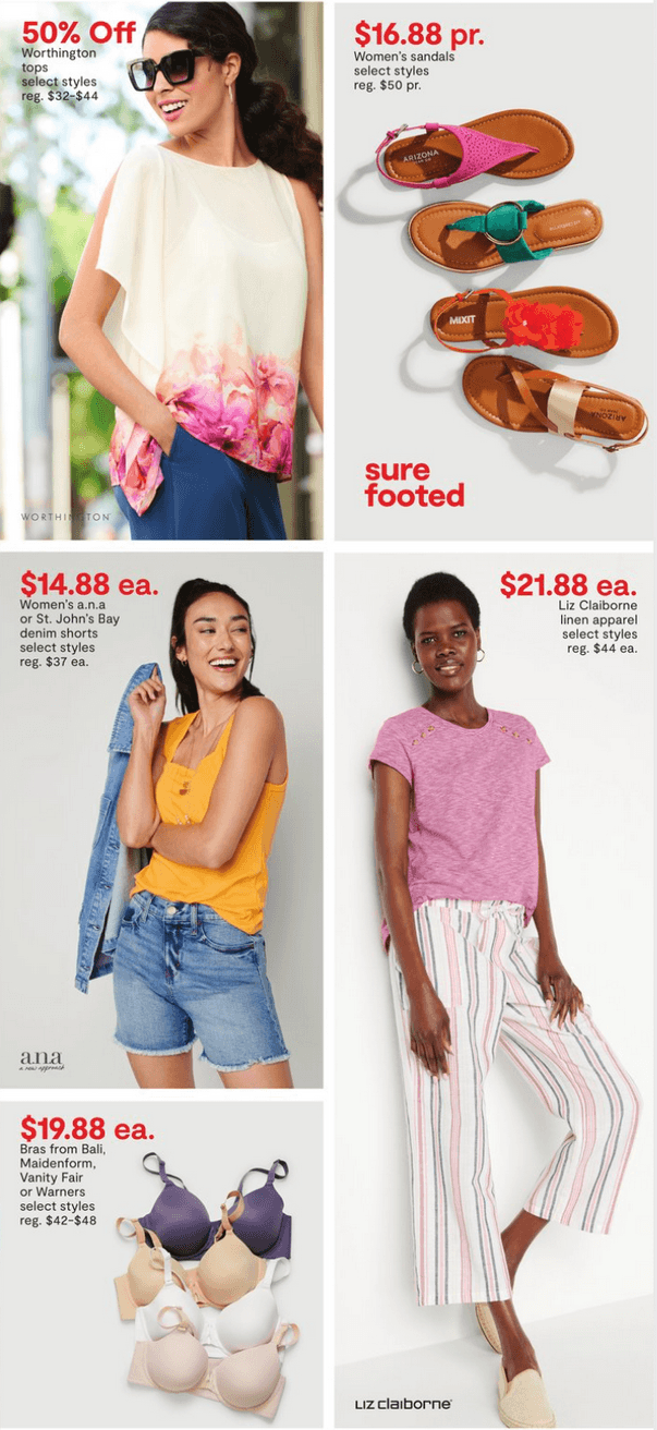 JCPenney Lowest Price Sale Jun 02 Jun 05, 2022