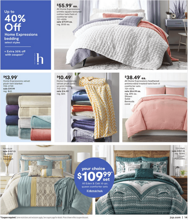 JCPenney 4th of July Home Sale Jun 24 Jul 10, 2022