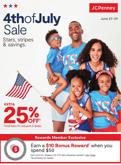jcpenney 4th of july sales