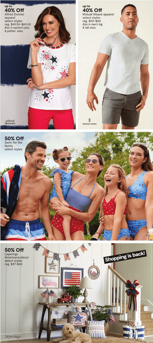JCPenney 4th of July Sale Jun 27 Jun 29, 2022