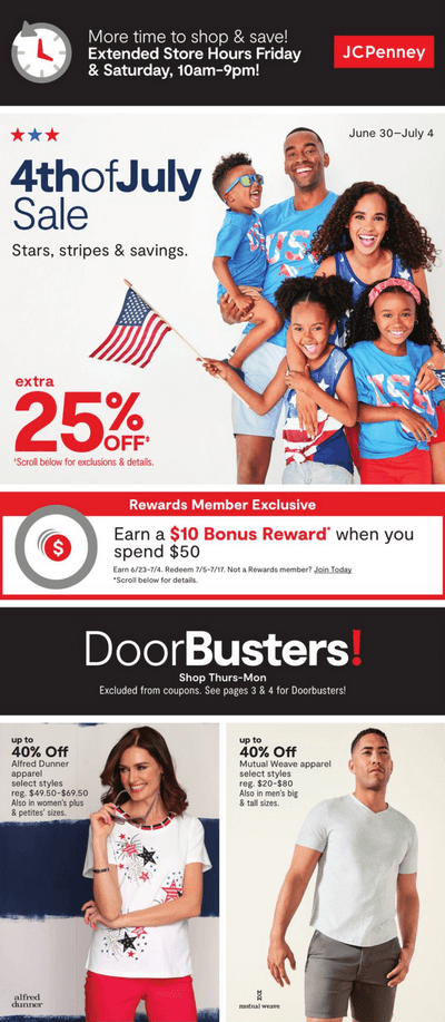 jcpenney 4th of july outfits