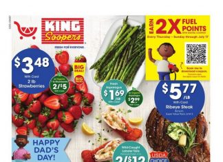 King Soopers Weekly Ad Jun 15 – Jun 21, 2022 (Father’s Day Promotion Included)