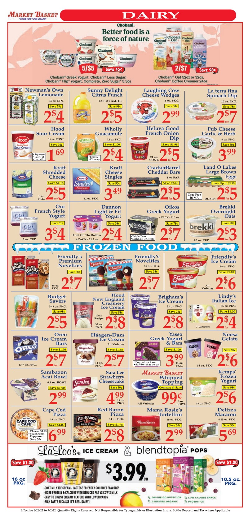 Market Basket Weekly Flyer Jun 26 Jul 02, 2022