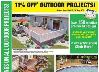 Menards Backyard Projects Sale Jun 30 – Jul 10, 2022