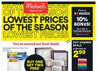 Michaels Weekly Ad Jun 10 – Jun 18, 2022
