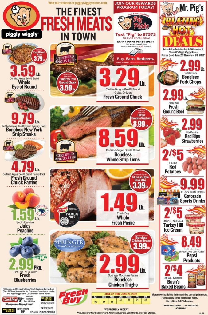Piggly Wiggly Weekly Ad Jun 22 Jun 28, 2022
