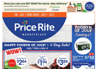Price Rite Weekly Ad Jul 01 – Jul 07, 2022