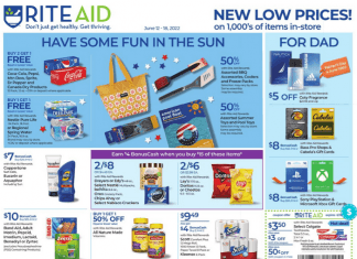 Rite Aid Weekly Ad Jun 12 – Jun 18, 2022