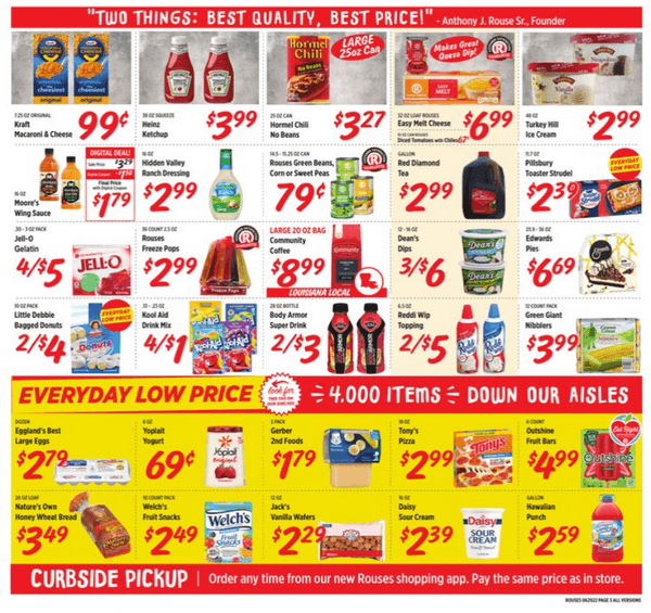 Rouses Weekly Ad Jun 29 Jul 06, 2022