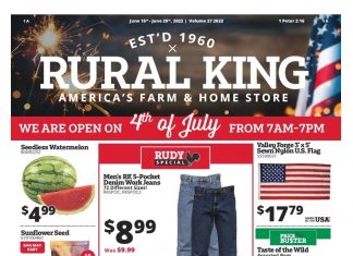 Rural King Weekly Ad Jun 16 – Jun 29, 2022