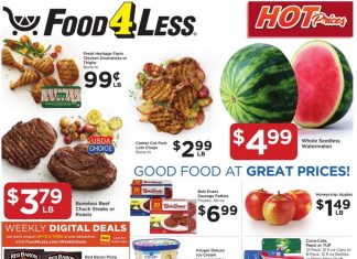 Food 4 Less Weekly Ad Jun 08 – Jun 14, 2022