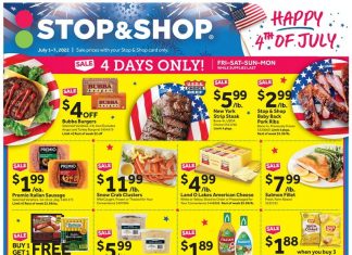 Stop & Shop Weekly Ad Jul 01 – Jul 07, 2022