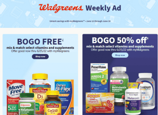 Walgreens Weekly Ad Jun 12 – Jun 18, 2022