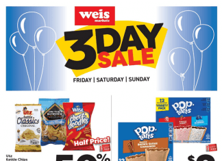 Weis Markets Three Day Ad Jun 03 – Jun 05, 2022