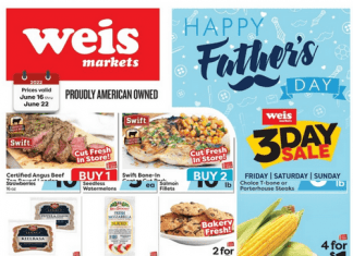 Weis Markets Weekly Sale Jun 16 – Jun 22, 2022
