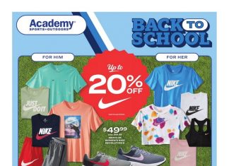 Academy Sports + Outdoors Active Ad Jul 25 – Jul 31, 2022