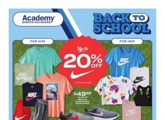 Academy Sports + Outdoors Back to School Ad Aug 01 – Aug 07, 2022