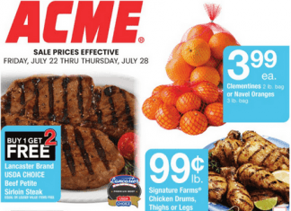 ACME Weekly Ad Jul 22 – Jul 28, 2022
