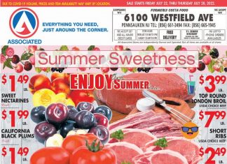Associated Supermarkets Weekly Ad Jul 22 – Jul 28, 2022