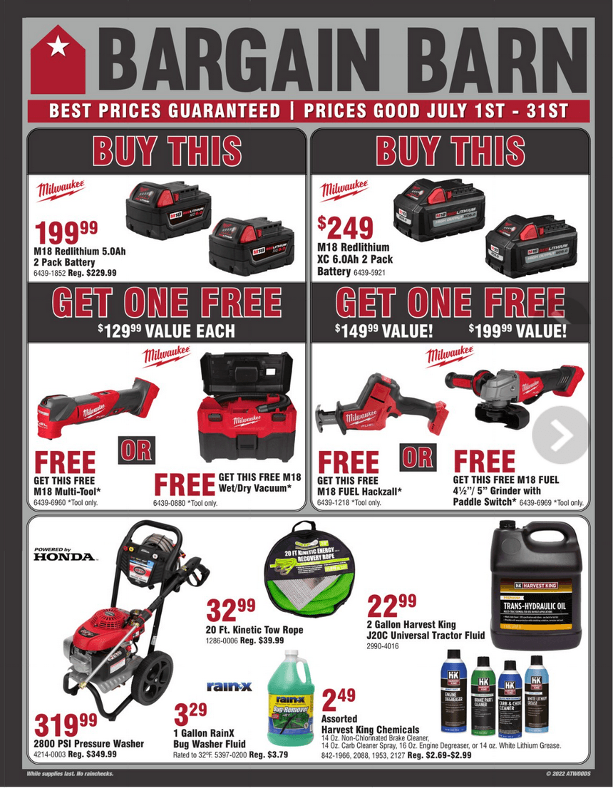 Atwoods Monthly Ad Jul 01 Jul 31, 2022