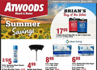Atwoods Weekly Ad Jul 06 – Jul 17, 2022