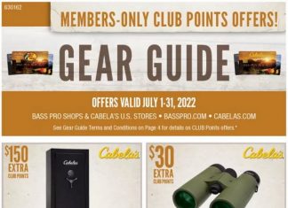 Bass Pro Shops July Gear Guide Jul 01 – Jul 31, 2022