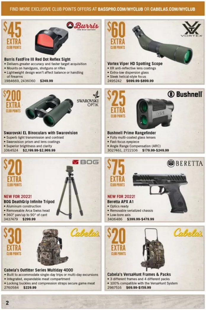 Bass Pro Shops July Gear Guide Jul 01 Jul 31, 2022