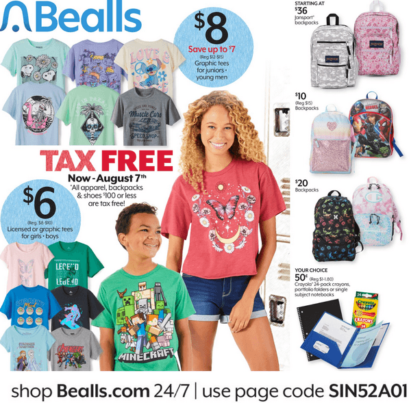Bealls Weekly Ad Jul 27 Aug 02, 2022